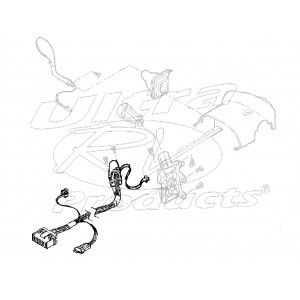 26047332 - Ignition Switch w/ Column Harness